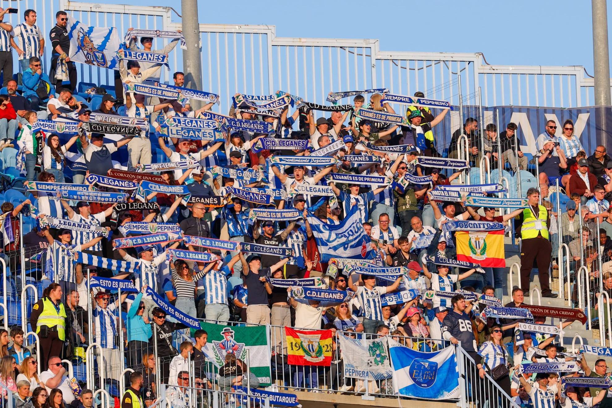 Aficionados del Leganés