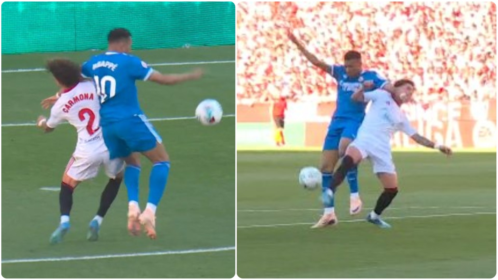 El vídeo de Tiempo de Revisión sobre la acción de Mbappé.