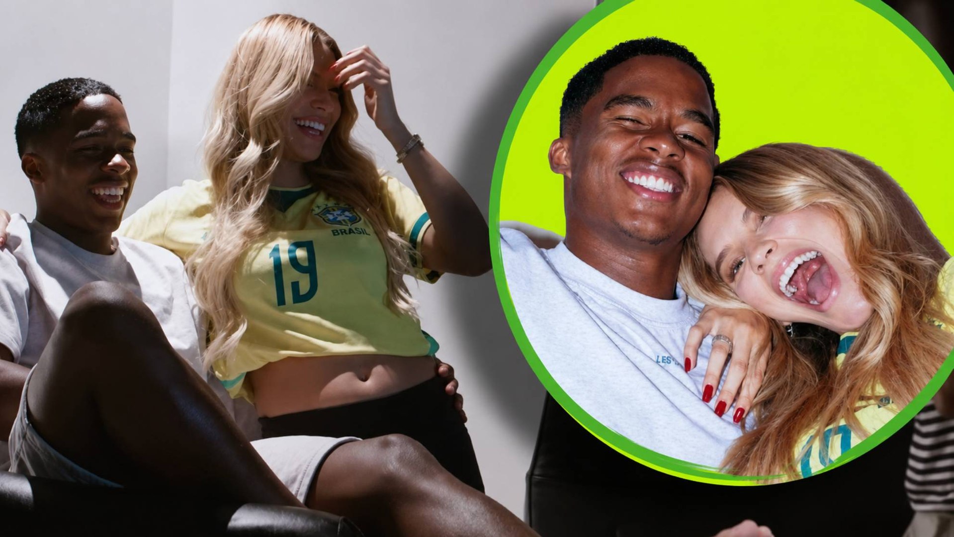 El joven punta del Madrid publicó un vídeo, junto a su esposa Gabriely Miranda, en el que compartió los momentos de tensión y alegría que vivió mientras Ancelotti hacía pública la lista.