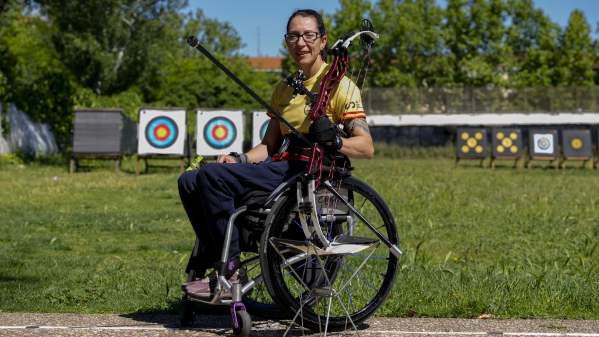 La arquera paralímpica es campeona europea y plata mundial en apenas un año