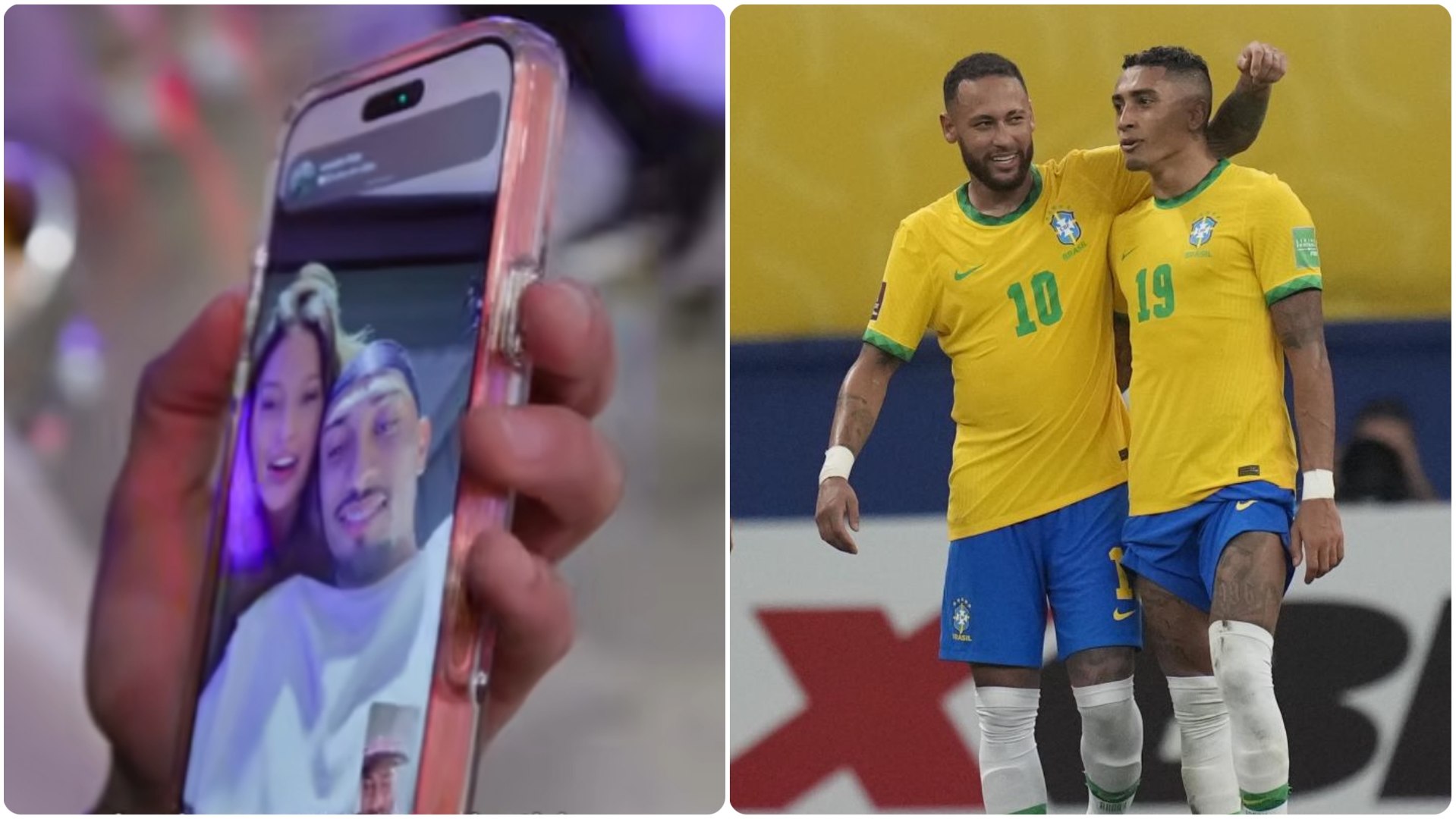 Los cracks brasileños charlaron emocionados después de que Ney fue convocado