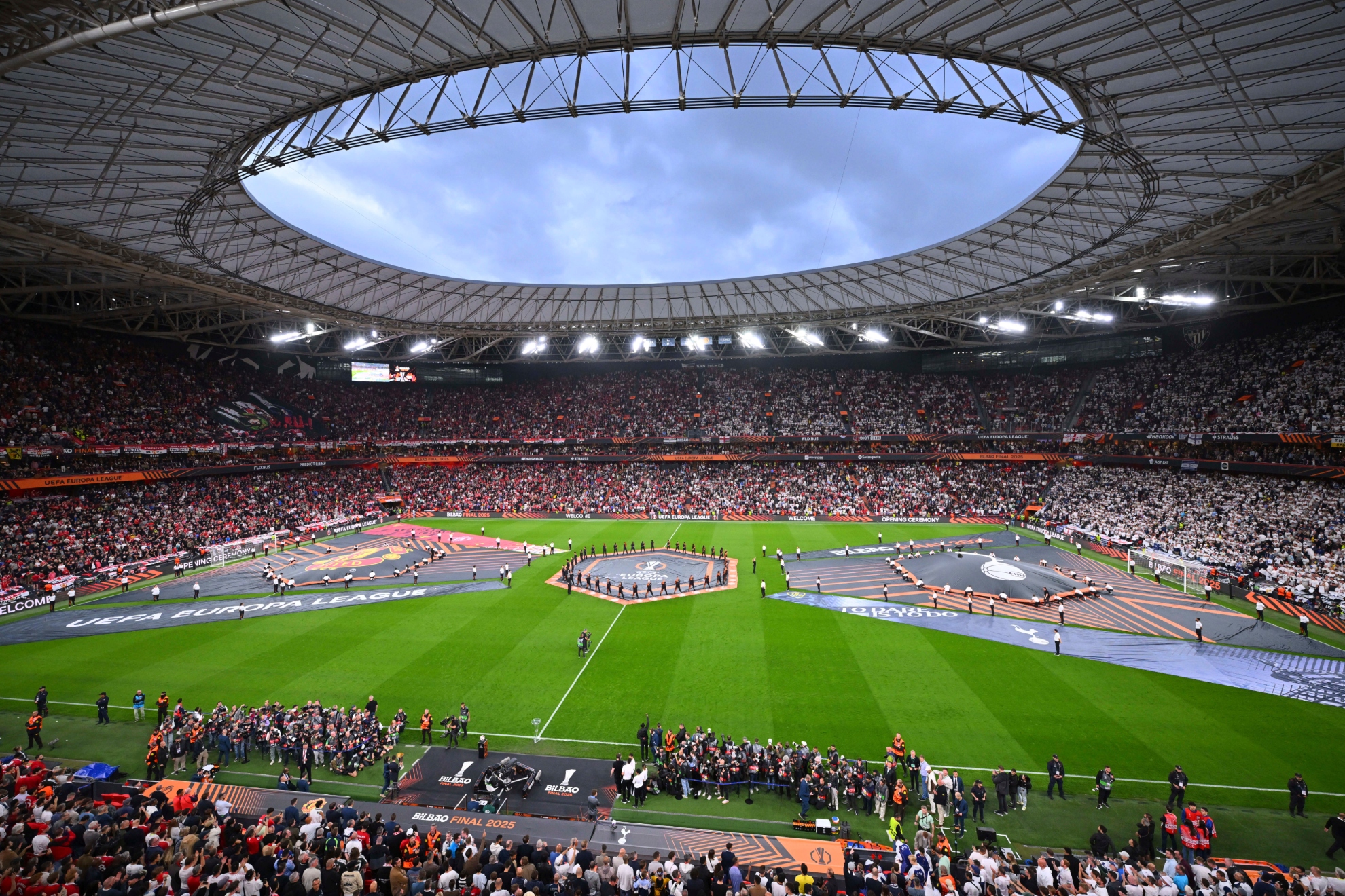 Imagen de San Mamés en la final de la Europa League de la temporada pasada.