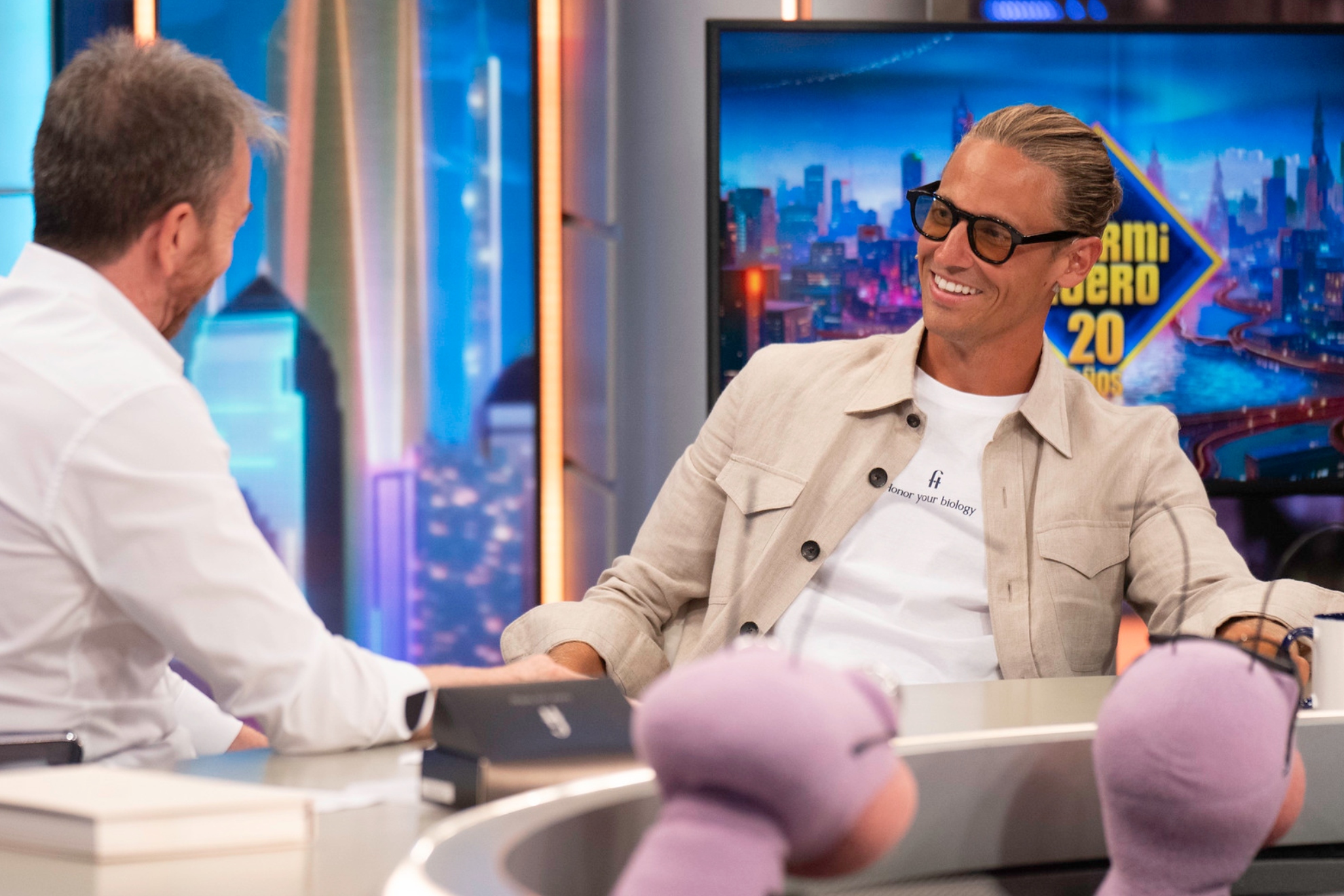 Llorente, en El Hormiguero con Pablo Motos.