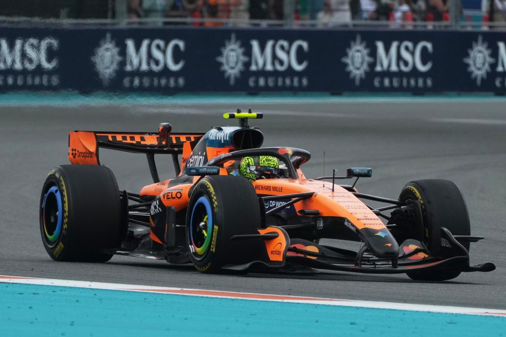 Norris, en el GP de Miami.