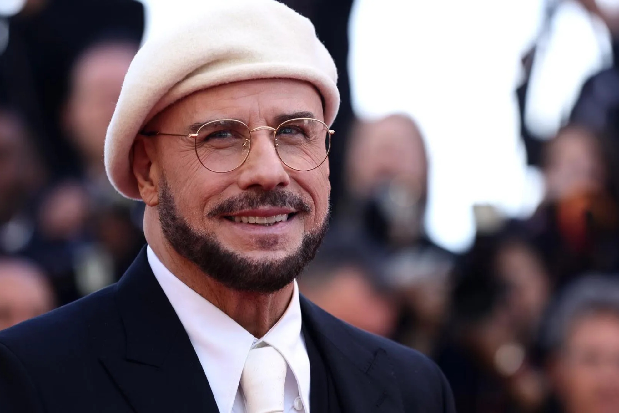 John Travolta en el Festival de Cine de Cannes.