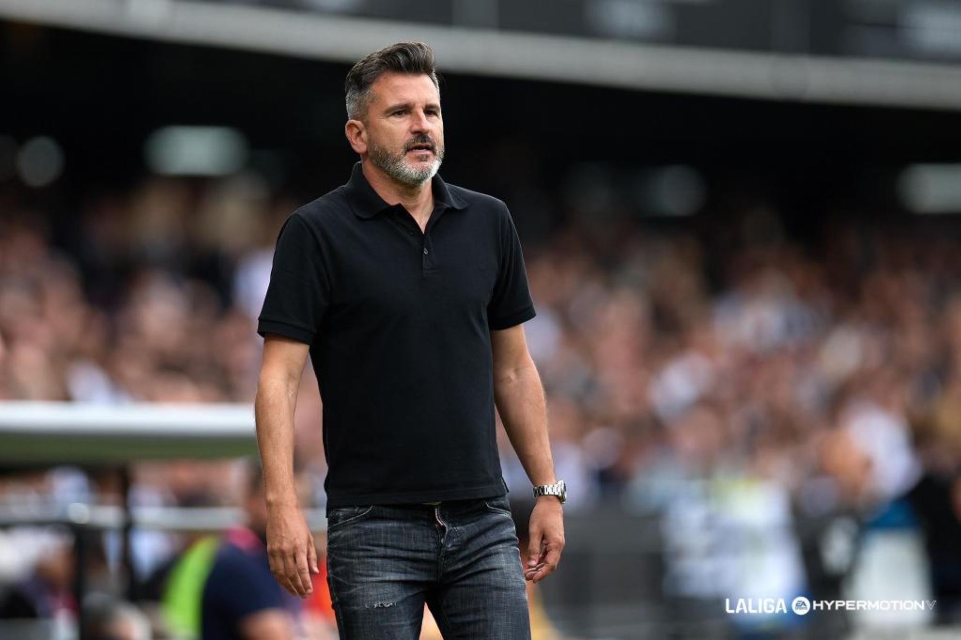 Iván Ania, en un partido.