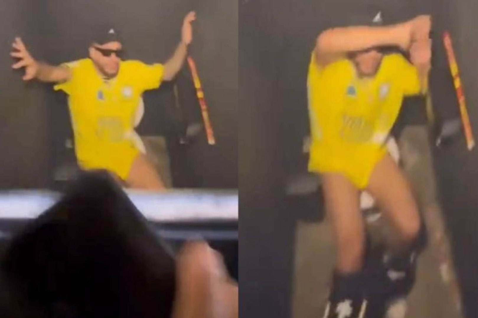 Viralizan el vídeo de un supuesto Neymar en el baño, mientras Carlo Ancelotti daba la lista de Brasil para el Mundial, siendo grabado por decenas de aficionados mientras intenta aliviarse en el excusado.