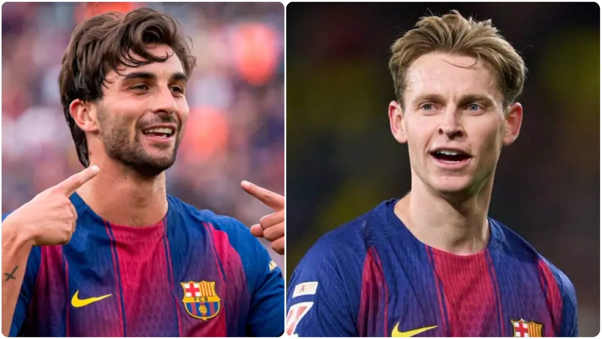 Los jugadores del Barça entrenaron antes de su última cita liguera y nos regalaron estos tantos
