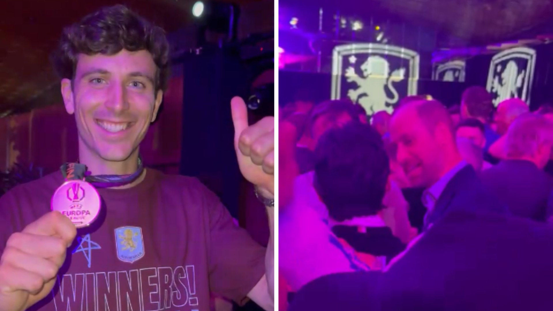 El conjunto 'villano' festejó la conquista de la Europa League con un fiestón privado en el hotel Hilton de Estambul al que los jugadores llegaron pasadas las dos de la madrugada.