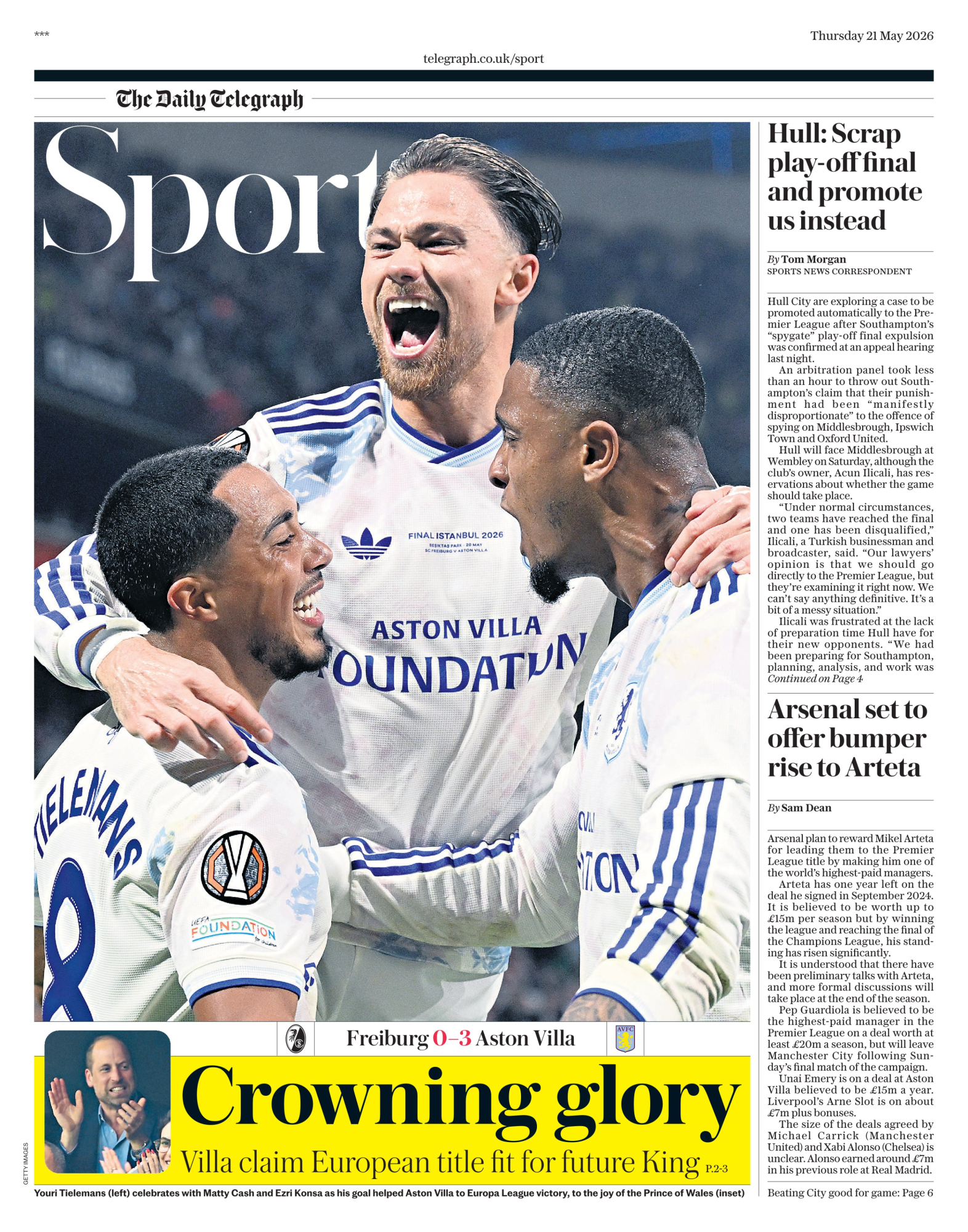 Las portadas del día