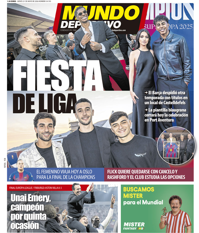 Las portadas del día