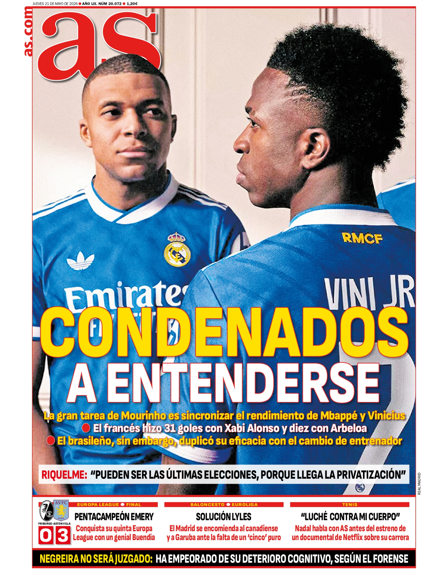 Las portadas del día