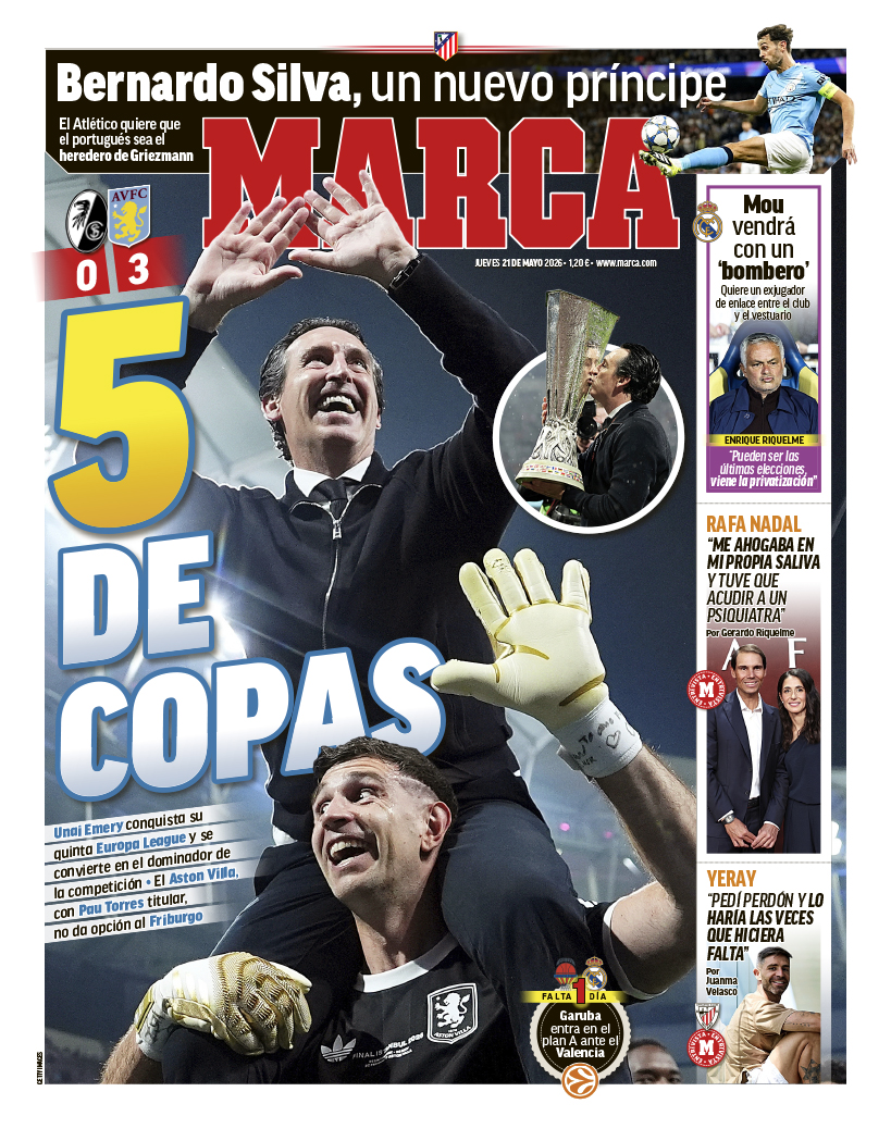 Las portadas del día