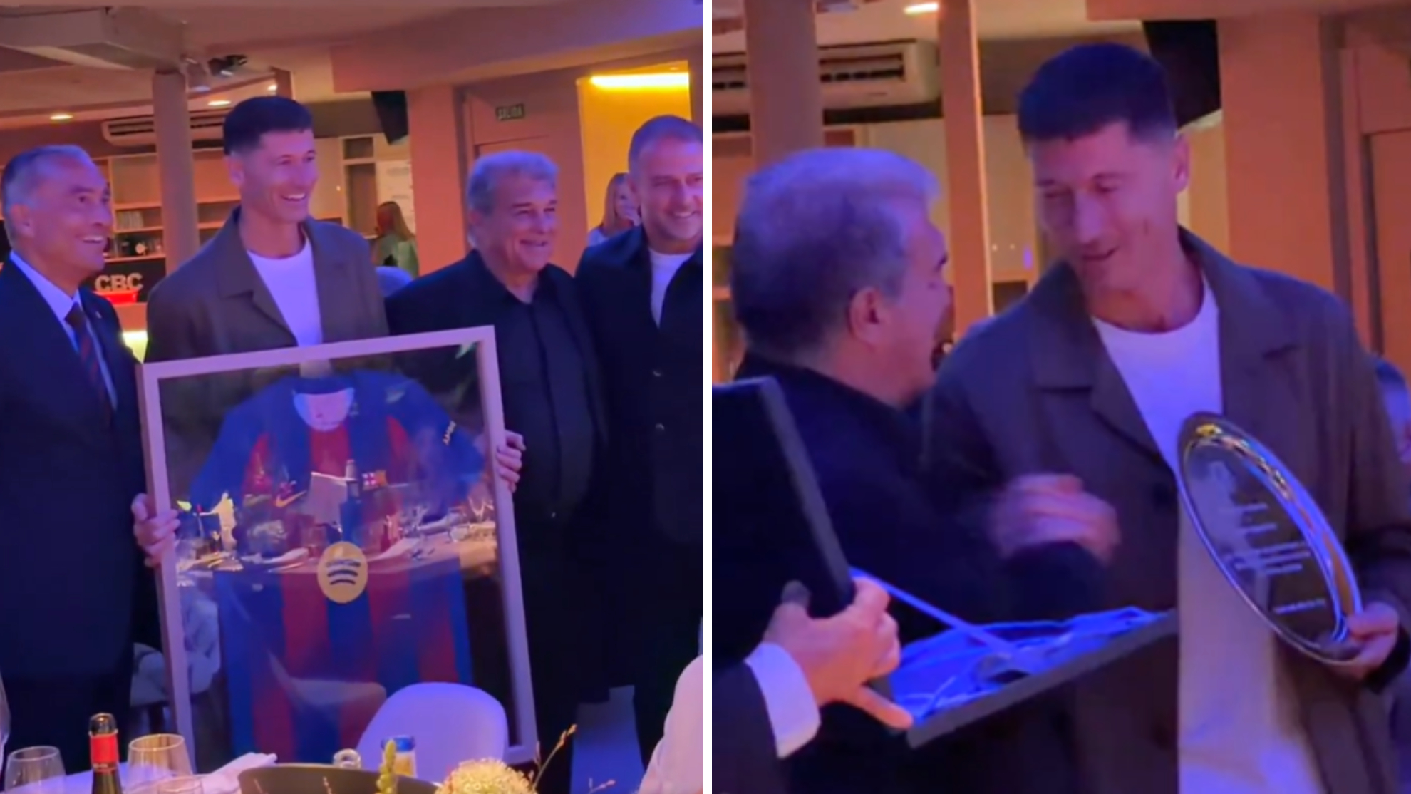 Homenaje a Lewandowski