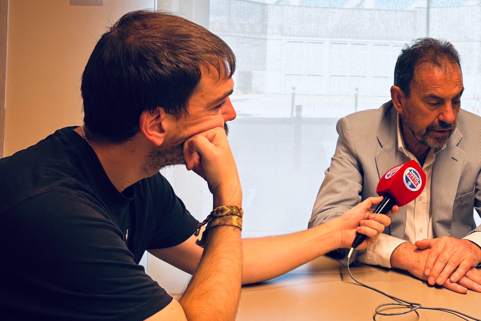 Ángel Torres, in the interview on Live MARCA Madrid Sur.