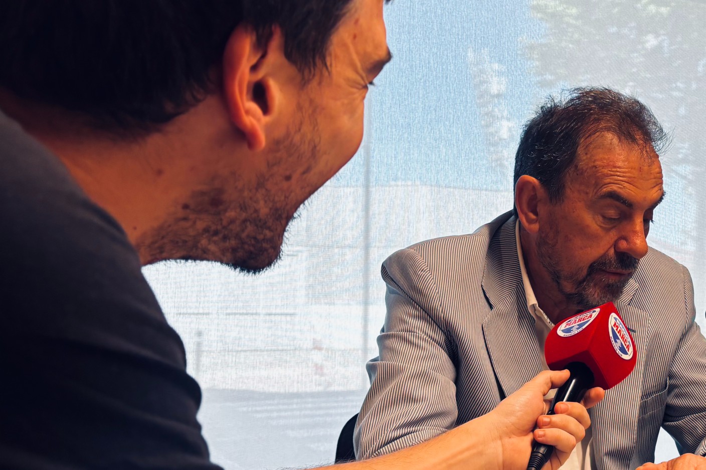 Ángel Torres, in the interview on Live MARCA Madrid Sur.