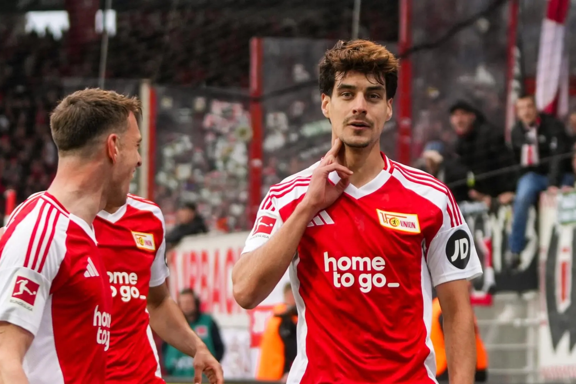 Diogo Leite, en un partido con el Union Berlin.