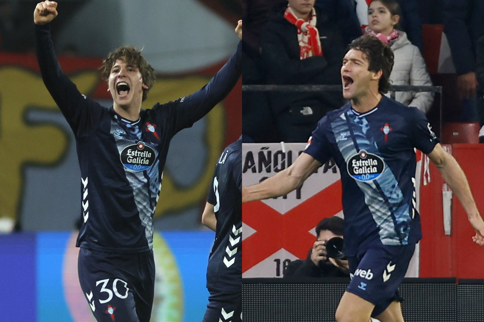 Fer López y Marcos Alonso.