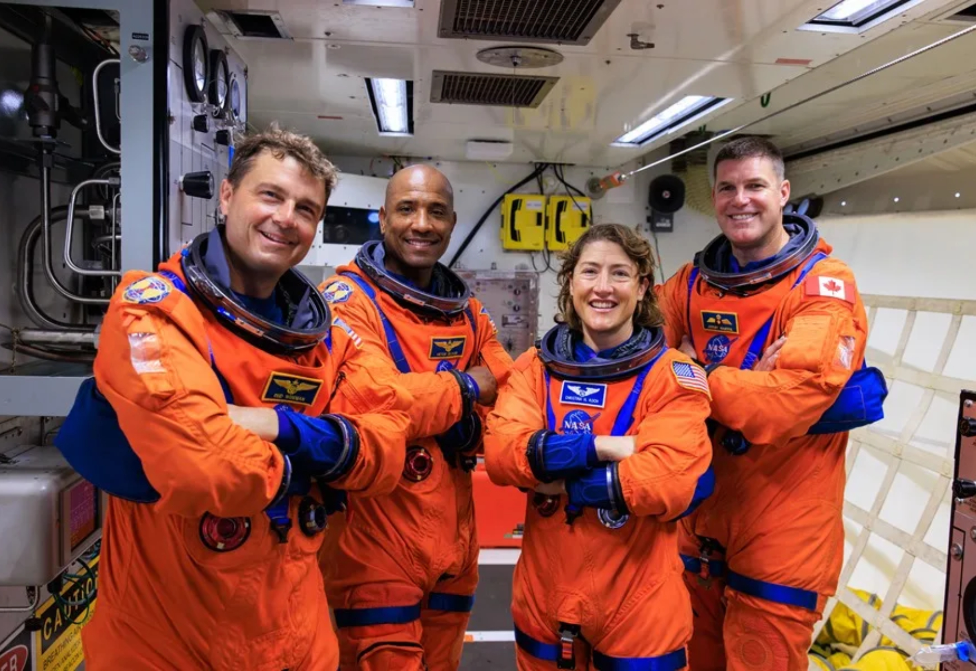 astronautas de Artemis II