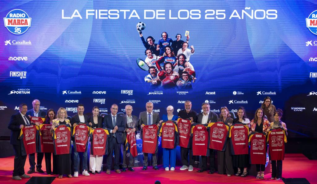 The 25th anniversary gala of RadioMARCA