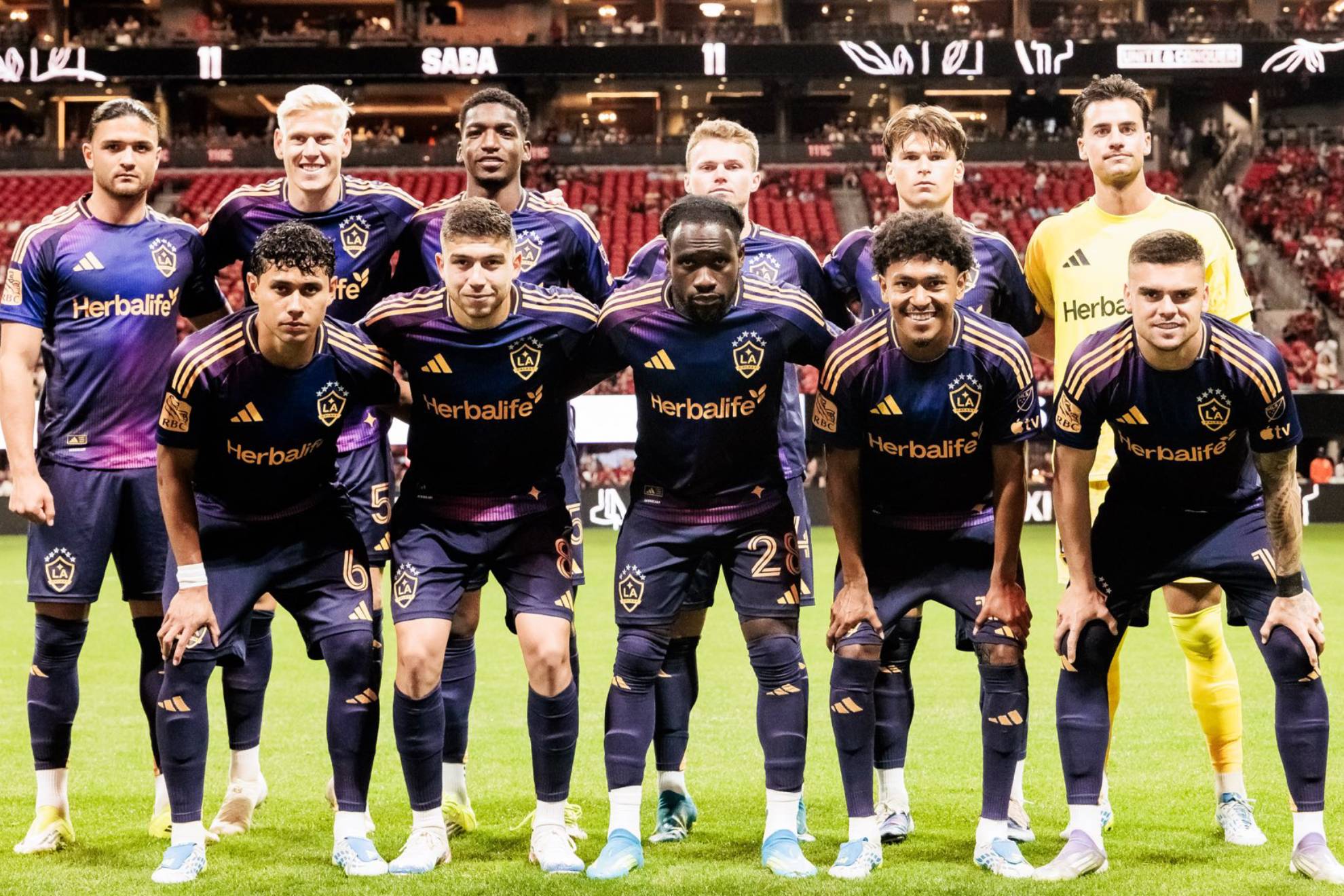 Plantilla de LA Galaxy LA Galaxy vía X
