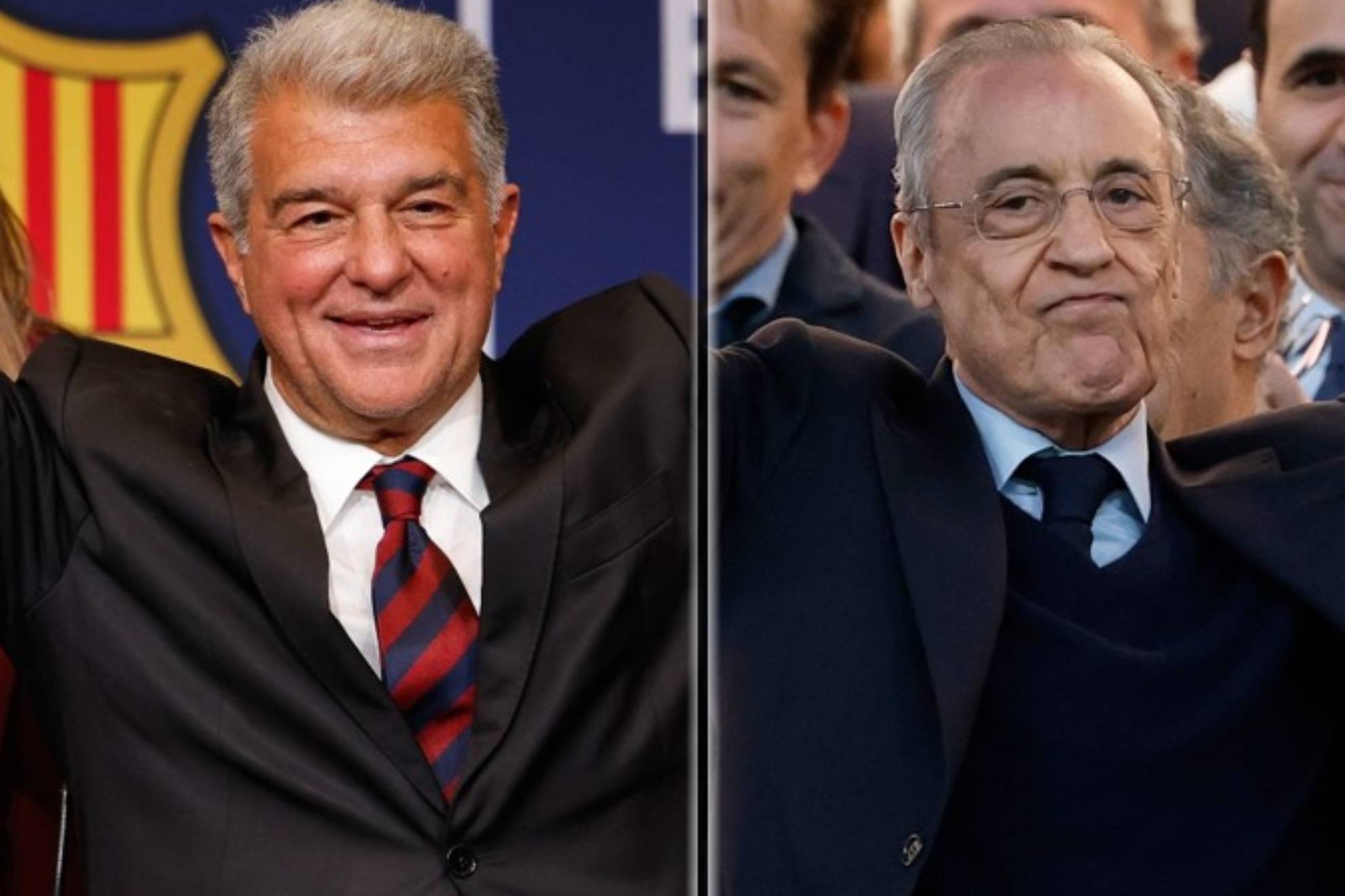 Laporta amenaza a Florentino Pérez: "Ha encendido el ventilador de las miserias y no lo vamos a permitir"
