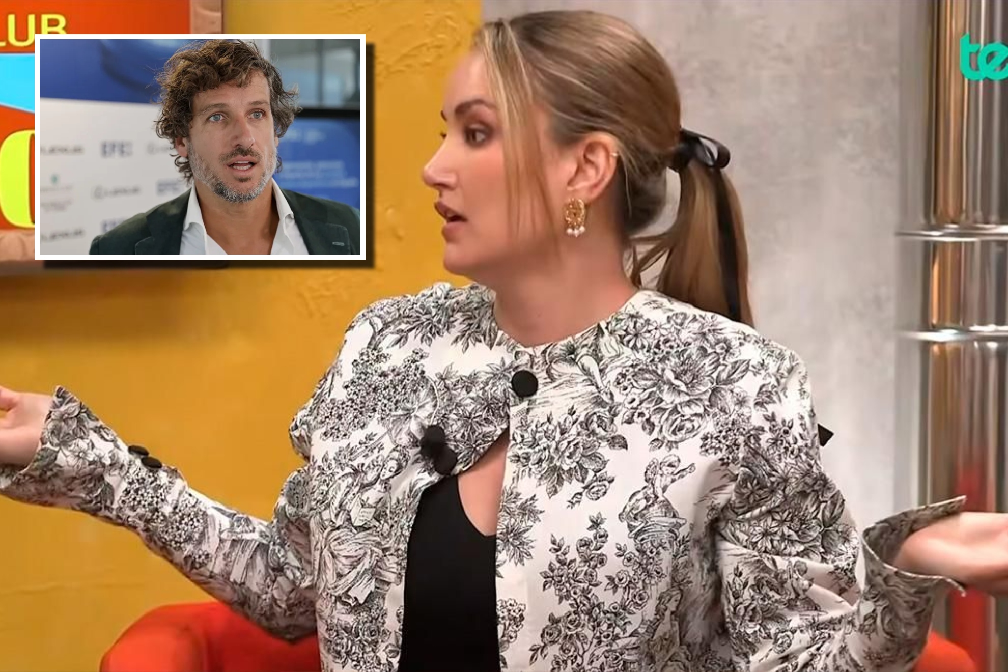 Montaje de Alba Carrillo y Feliciano López