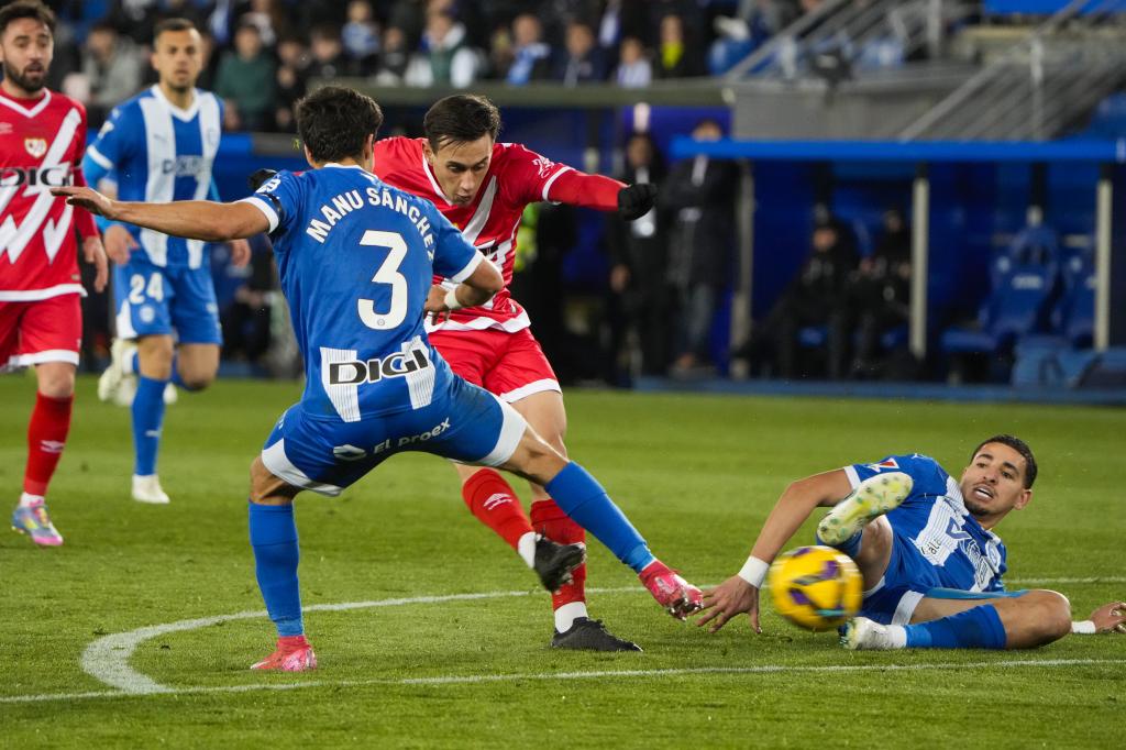 Un gesto del Alavés - Rayo Vallecano de la Copa del Rey