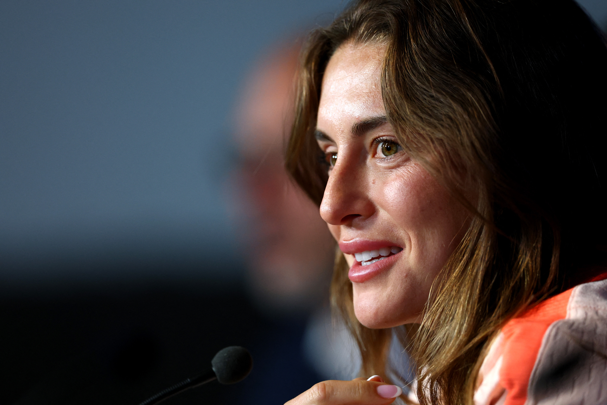 Alexia Putellas durante la rueda de prensa en el Ullevaal Stadion.