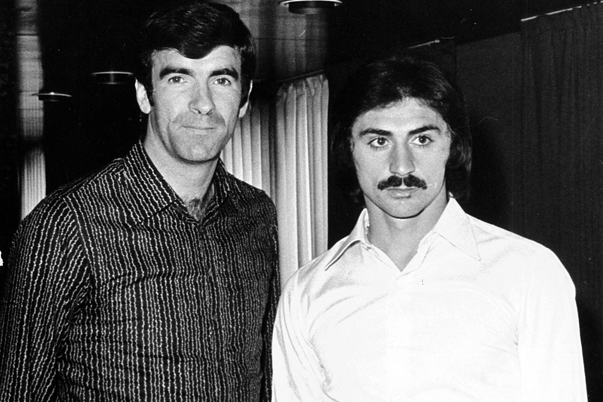 Iribar y Miguel Ángel, leyendas de las porterías de Athletic, Real Madrid y de la selección.