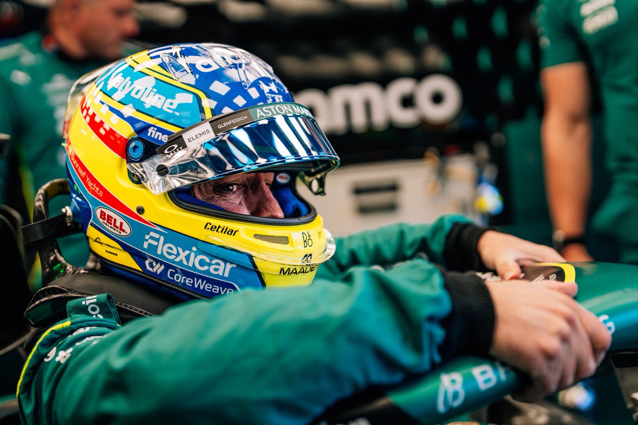 Alonso, el la qualy sprint de Canadá.