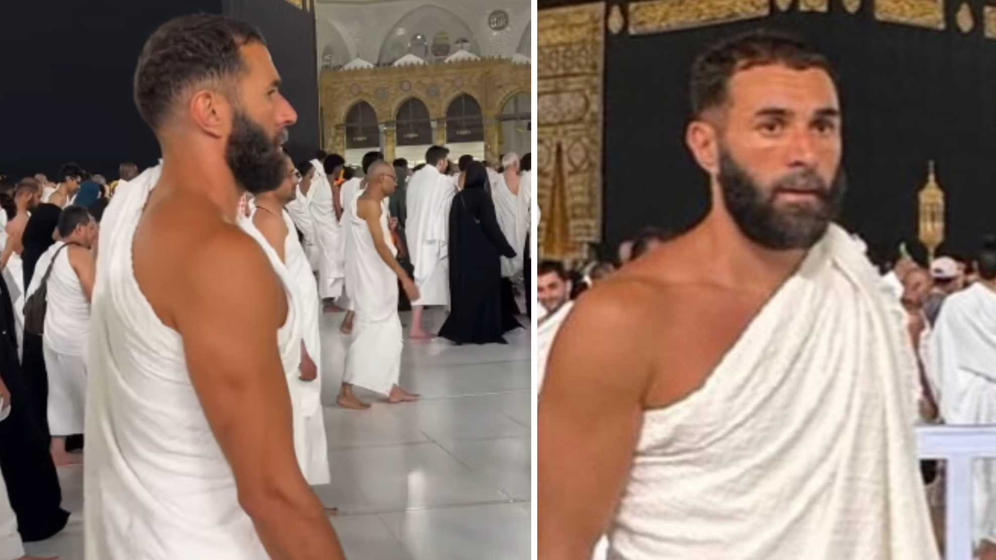 Benzema, en la Mecca