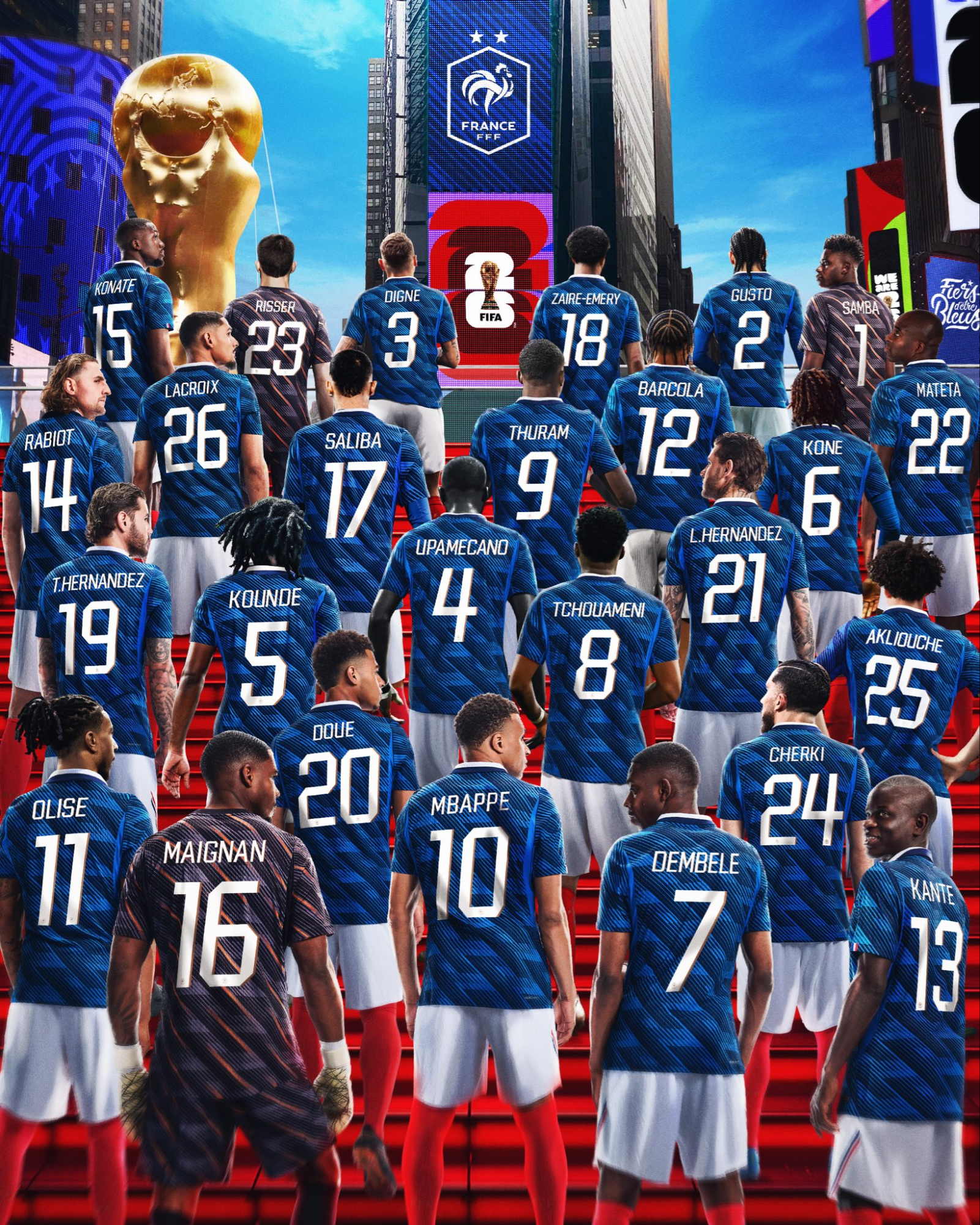 Convocatoria de Francia