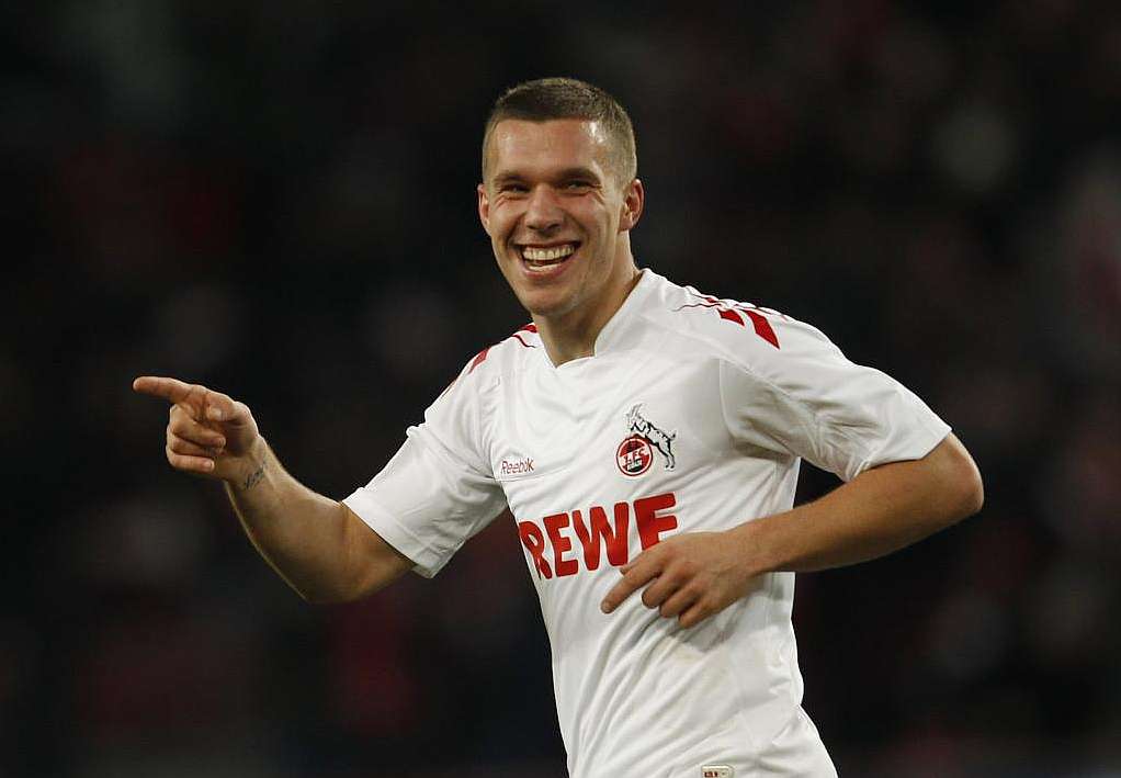 Lukas Podolski in Cologne