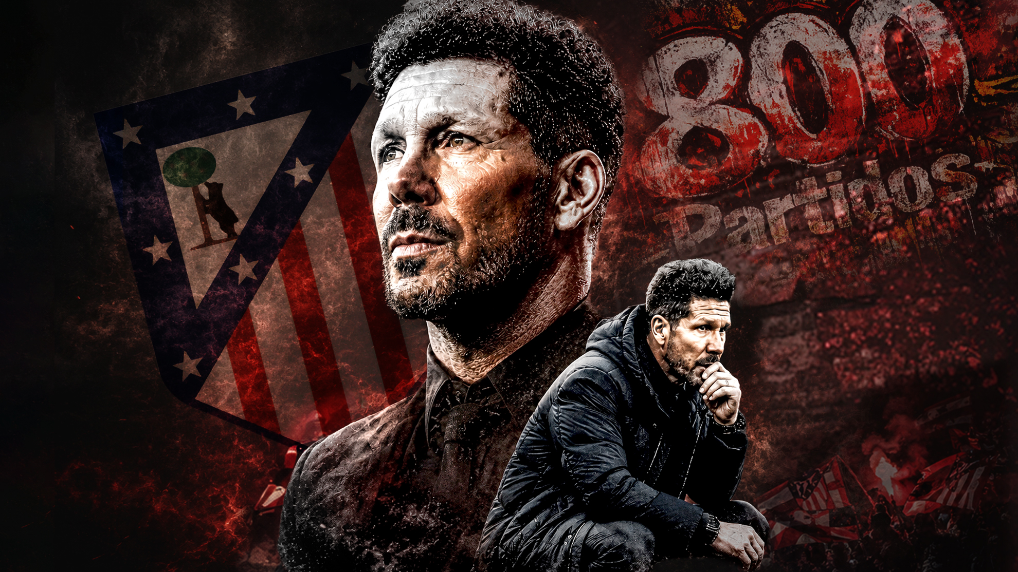 Simeone cumple 800 partidos.