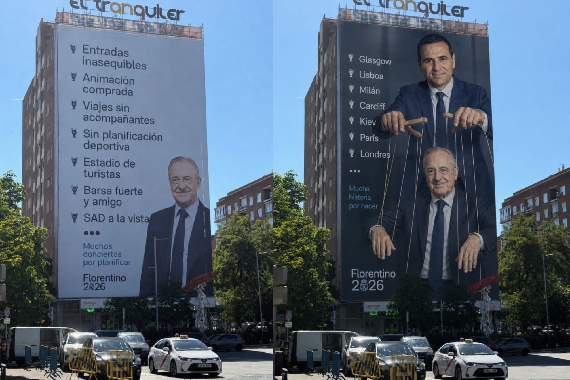 Dos de las parodias que circulan en redes.
