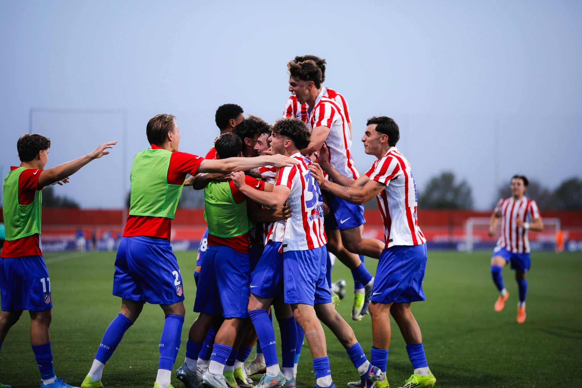 EL MADRILEÑO CELEBRA UN GOL EN ESTA TEMPORADA.