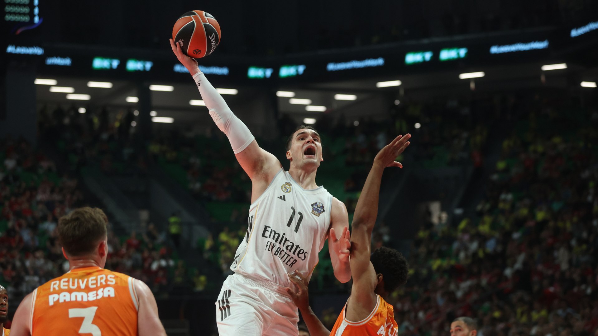 El conjunto blanco peleará por la Euroliga en mitad de un drama: pierden a Garuba para la final y se medirán a Olympiacos sin pívots.