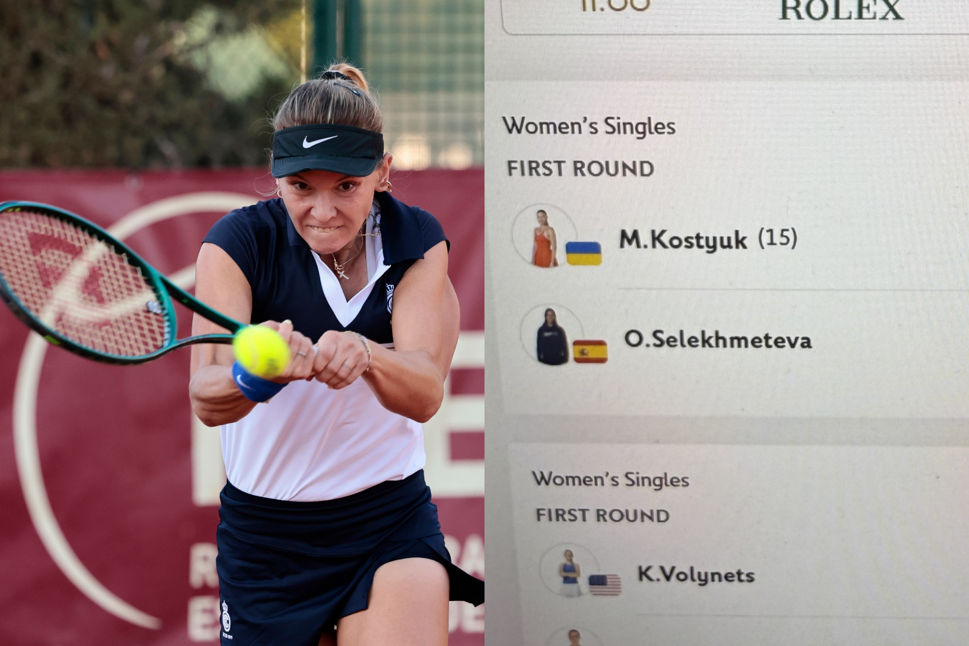 Selekhmeteva oega de revés.