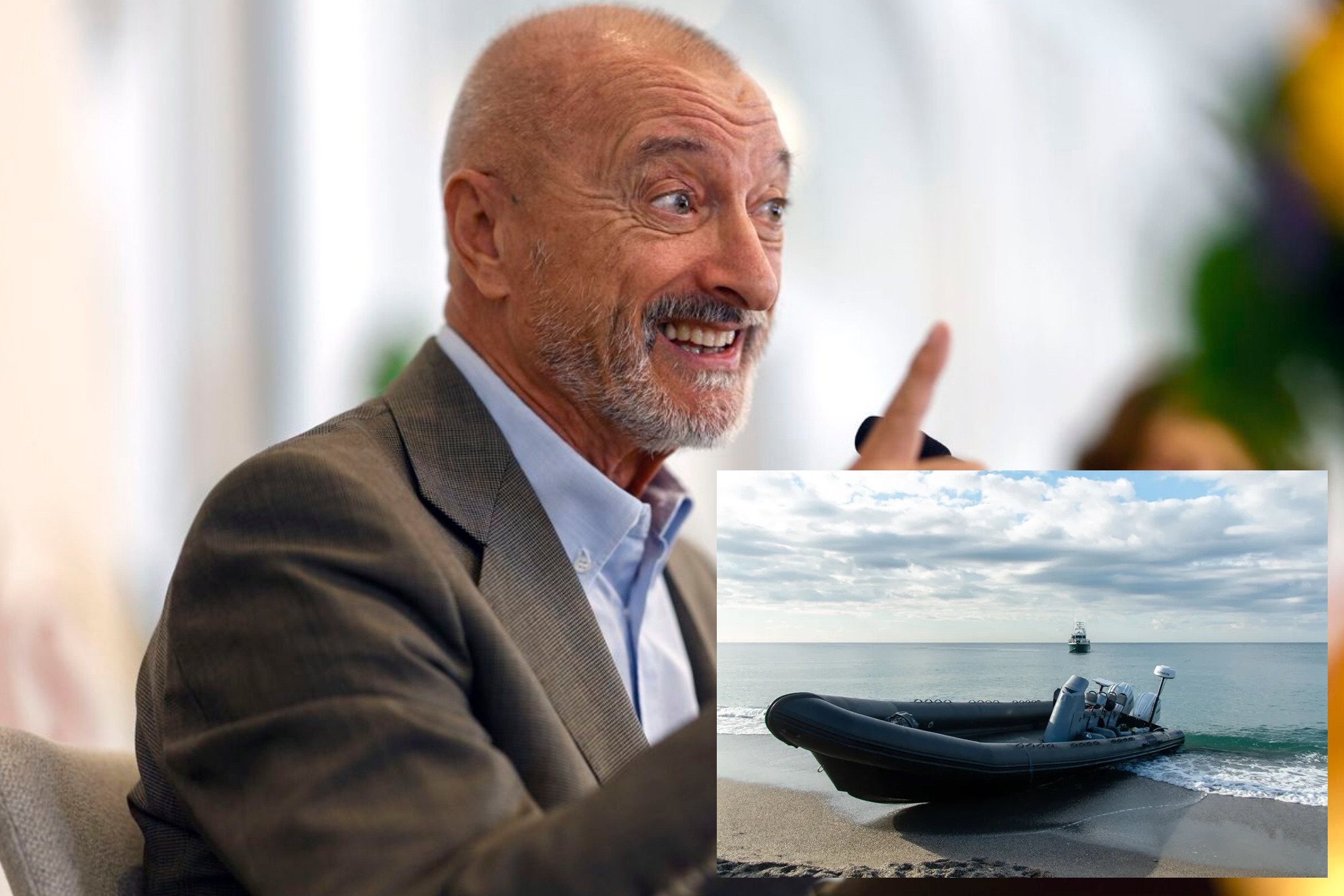 Perez Reverte estalla contra el robo de los narcos a la Armada.