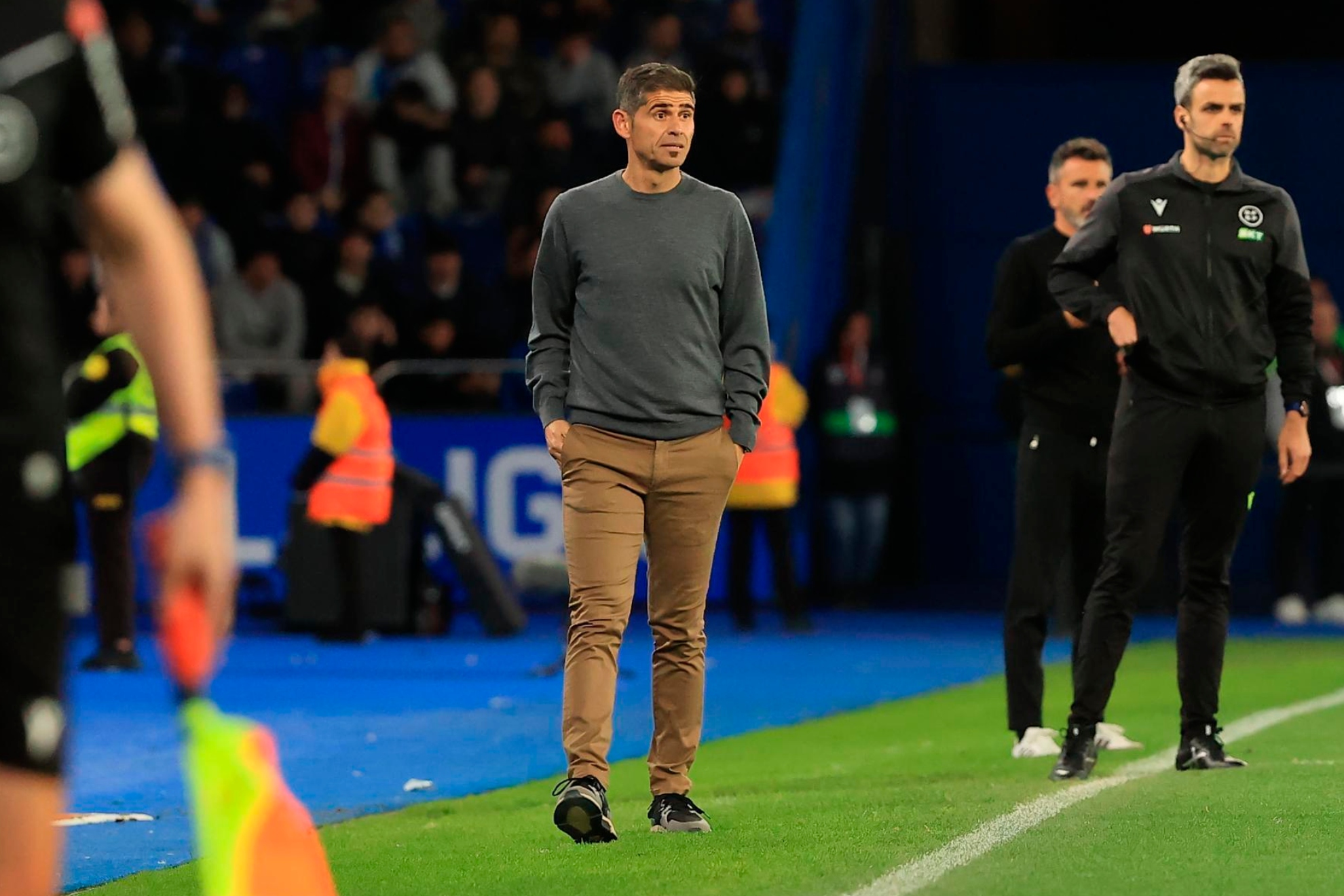 Antonio Hidalgo, en el partido contra el Valladolid.