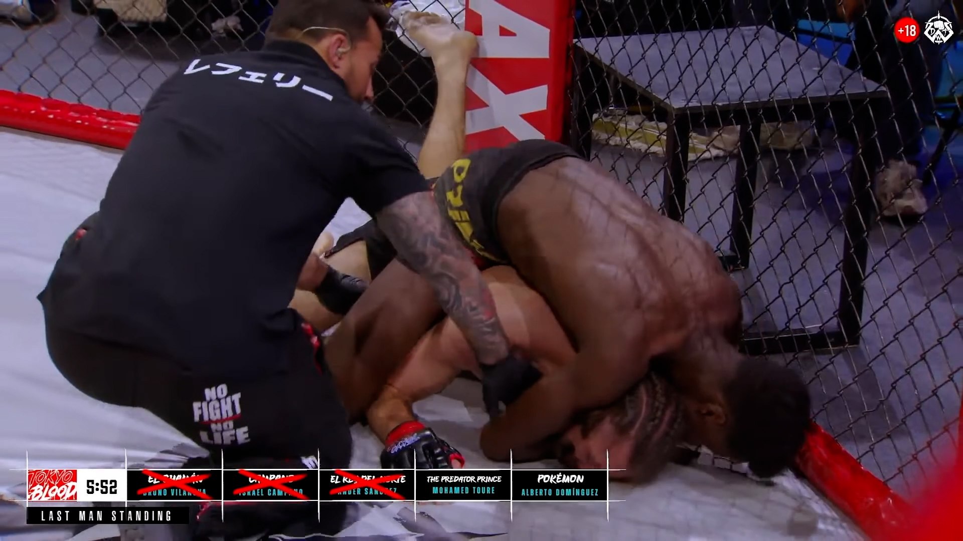 The Predator Prince, Mohamed Toure fue el auténtico protagonista del Dogfight Wild Tournament 4 al derrotar en el final de Last Man Standing, a Alberto 'Pokémon' Domínguez en una remontada que quedará para la historia de DWT