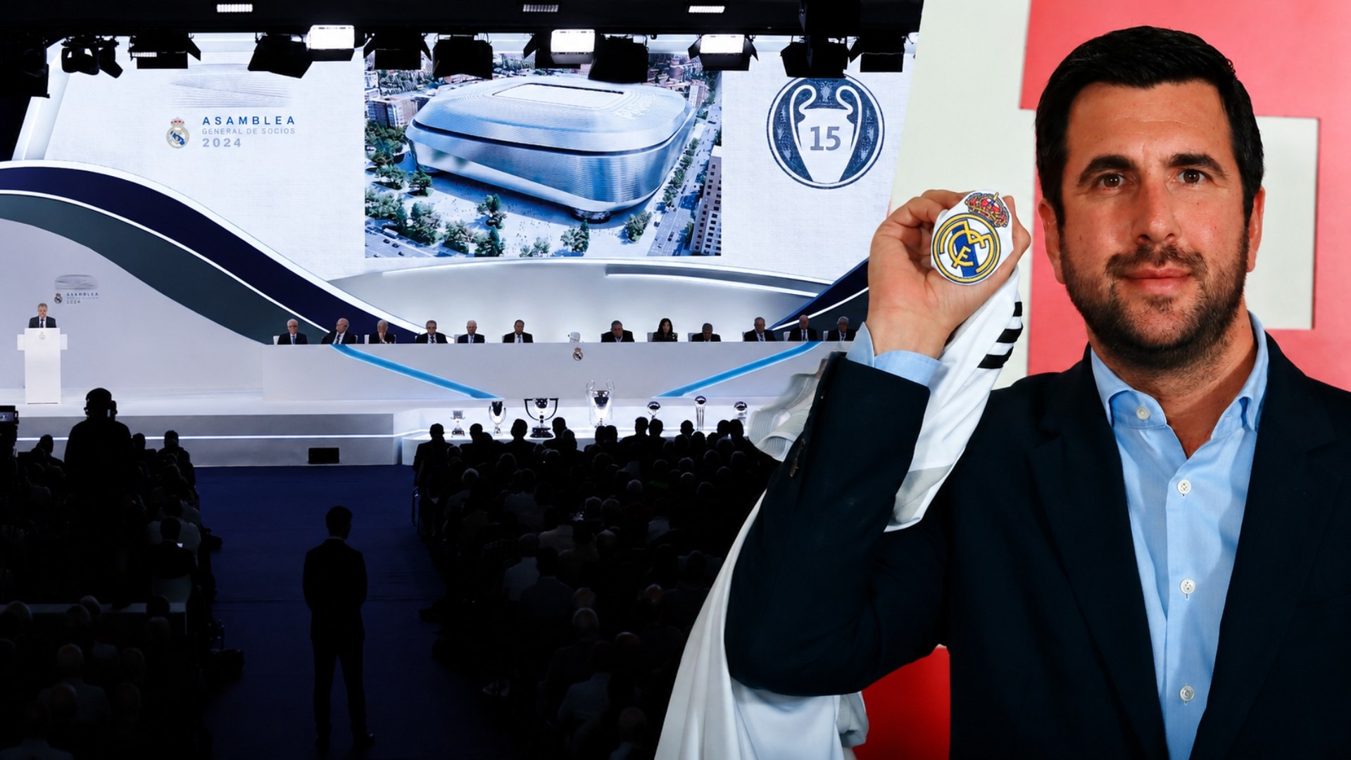 El aspirante a la presidencia del Real Madrid concede su primera entrevista en exclusiva en MARCA tras formalizar su candidatura