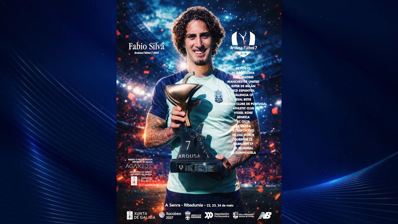 La sexta edición que se celebra en el municipio de Ribadumia volverá a contar en su exclusivo cartel de participantes, como destacaron los intervinientes, con un atractivo que convertirá al estadio A Senra, el fin de semana del 22 al 24 de mayo, en el epicentro del fútbol base de referencia mundial.6 campeones de Europa en el cartel: FC Porto (que defiende título), Real Madrid, FC Barcelona, Benfica, Inter de Milán (tricampeón del AF7 que regresa al torneo tras varios años de ausencia) y Manchester United (debutante) dan muestra del calibre de la convocatoria, que reúne a 20 equipos entre los que también destacan el Athletic Club de Bilbao (otro excampeón AF7 que retorna al cartel años después), el debutante Vissel Kobe de Japón (el último equipo de Andrés Iniesta) y los semifinalistas de 2025: Sporting de Lisboa y RCD Espanyol.Suscríbete al canal de Marca para no perderte más vídeos AQUÍ :https://bit.ly/2J0YIm6✔️ Visita decoratingmart.com: https://decoratingmart.com/✔️ INSTAGRAM: https://www.instagram.com/marca/✔️ FACEBOOK: https://www.facebook.com/MARCA/✔️ TWITTER: https://twitter.com/marca✔️ TWITTER: https://twitter.com/radiomarca#MARCA #Actualidad #Noticias