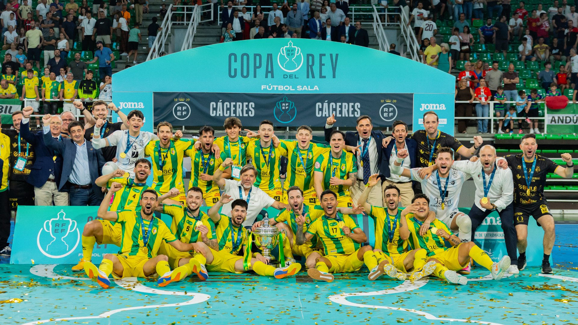Al quinto intento, los de Dani Rodríguez se alzan, por fin, con el título y logra el segundo de la temporada tras la Copa de España.