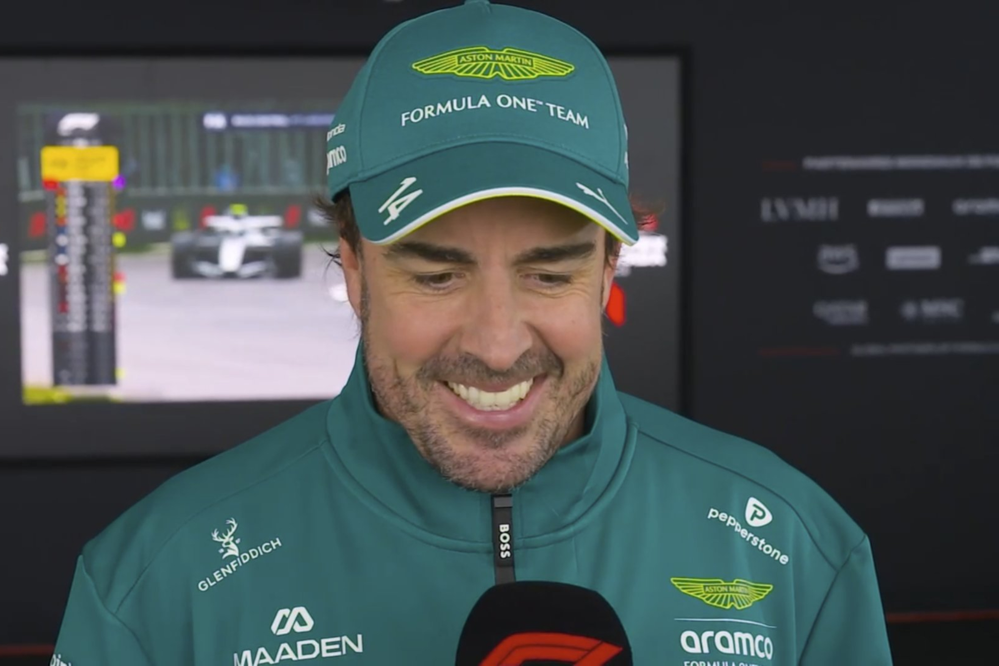Alonso, en el corralito.