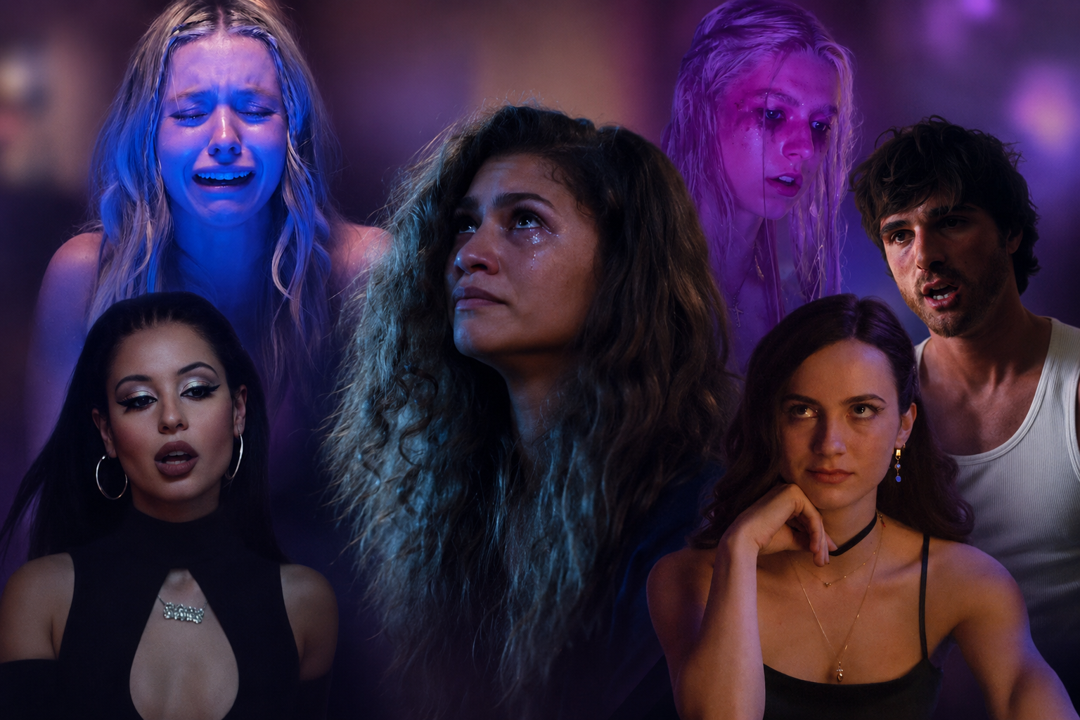 Personajes de 'Euphoria'