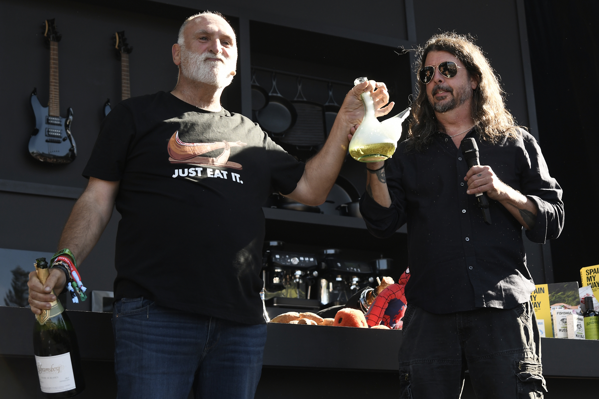 José Andrés y Dave Grohl.