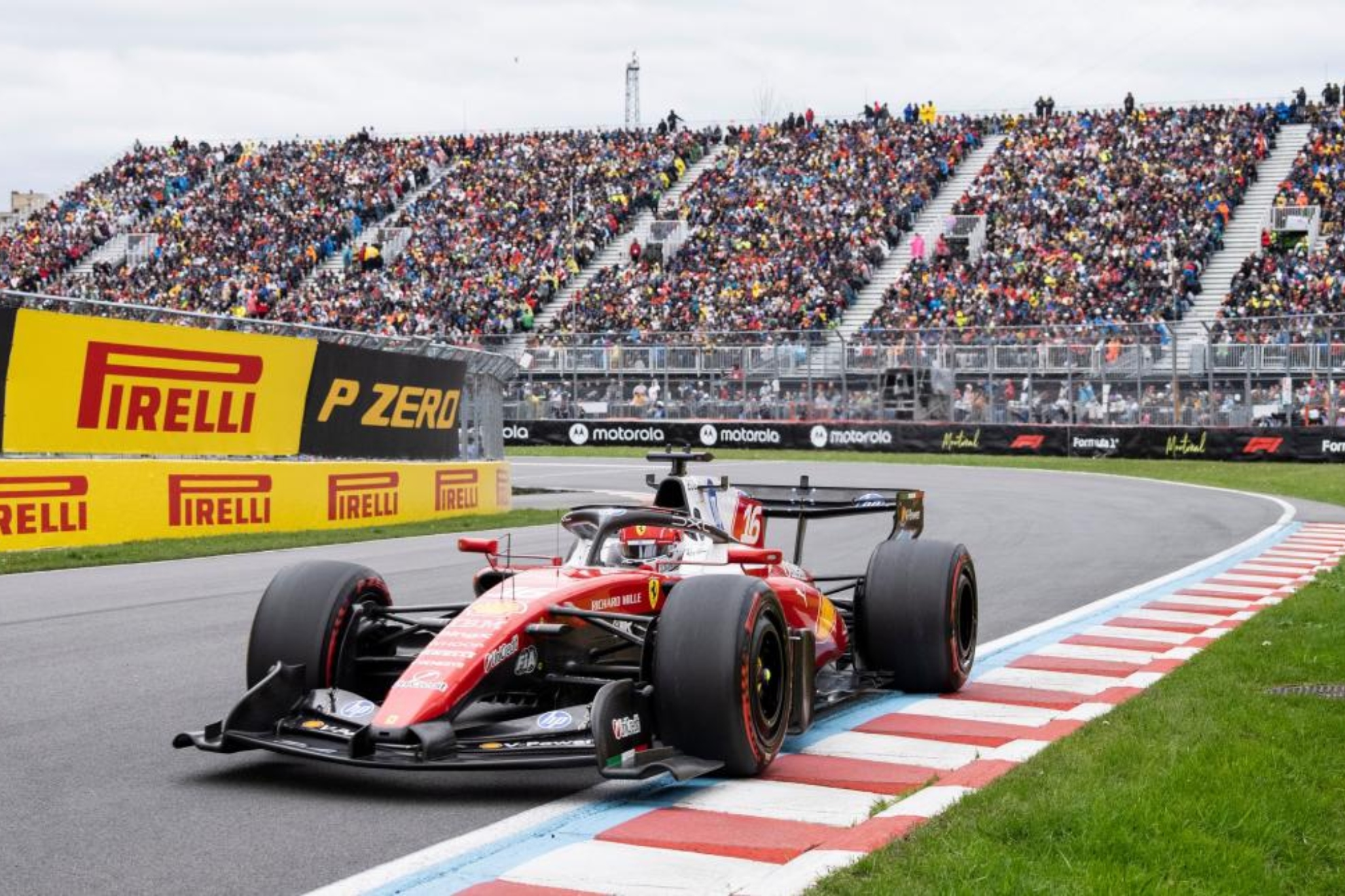 Charles Leclerc, en Canadá. EFE