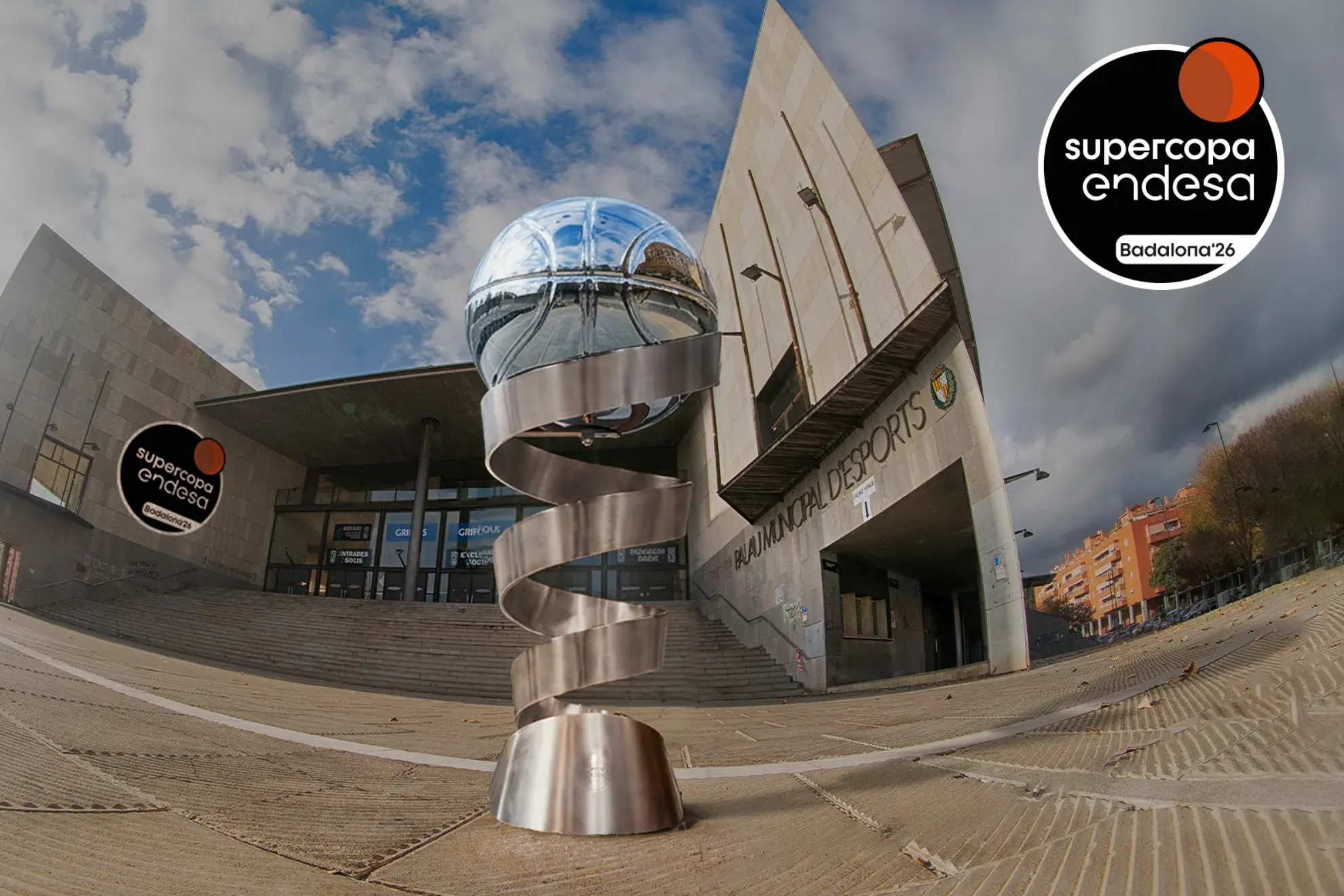 La Supercopa Endesa y el Olímpico de Badalona. ACB PHOTO.
